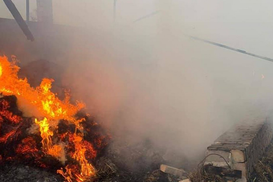 Pożar w gospodarstwie pochłonął życie rolnika, zdjęcie ilustracyjne: Straż Pożarna