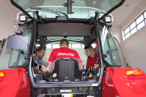 Szczegóły obsługi ukrytego menu serwisowego zaprezentowano na przykładzie ciągnika Steyr z serii Multi 4100. fot. mat. prasowe