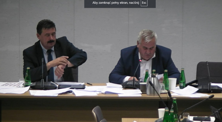 fot. Screen Sejmowa KRiRW Ustawa błyskawiczna, czyli podsumowanie sejmowego sprintu