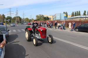 Parada ciągników ulicami Warszawy była kulminacyjnym punktem wydarzenia fot. Tomasz Kuchta