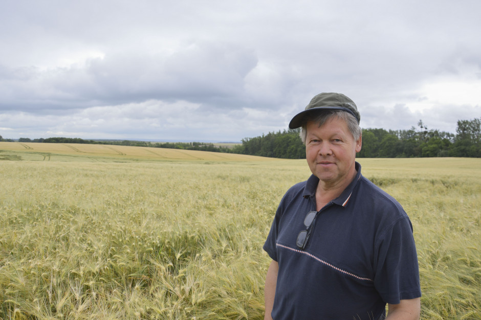 Henning Germer już od ponad 20 lat nie używa w swoim gospodarstwie pługa, MP.