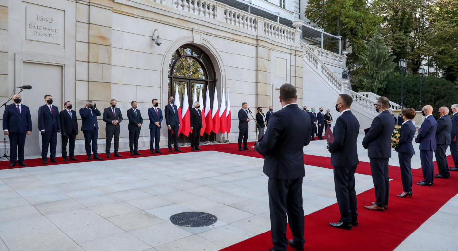 Fot. KPRP Prezydent: Dziękuję za współpracę m.in. Emilewicz i Ardanowskiemu