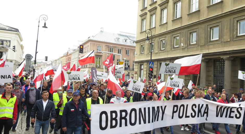 fot. A.T. Rolnicy szykują się do protestu