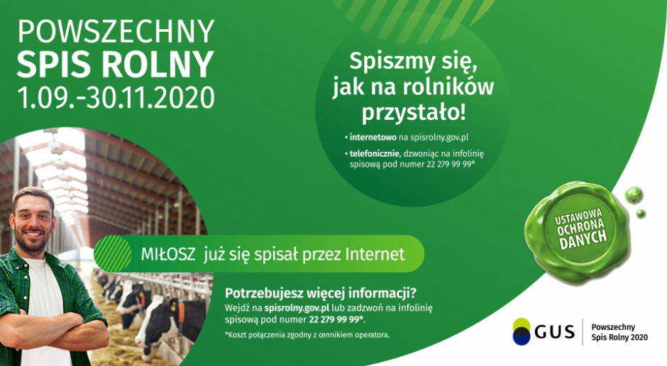 Dumni i nowocześni, czyli jak wygląda Powszechny Spis Rolny 2020