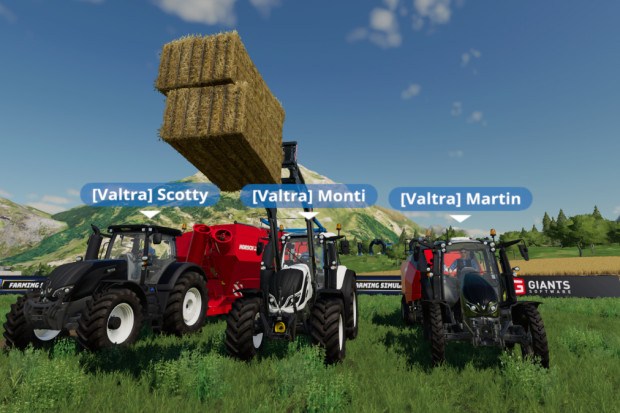 Valtra w Farming Simulator League!