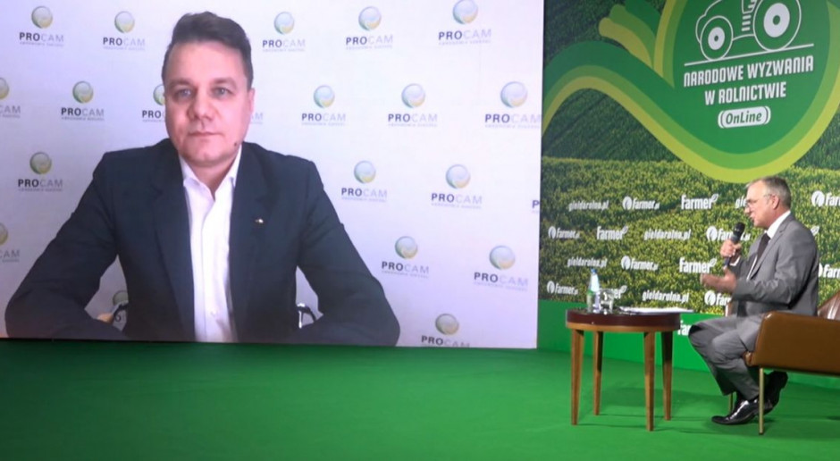 Michał Ciszak, prezes PROCAM Polska w rozmowie z Wojciechem Koniecznym, fot. farmer.pl NWwROnline: Kupuj pestycydy z pewnego źródła