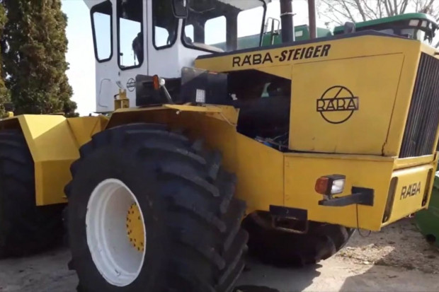 Raba-Steiger - wynik węgiersko-amerykańskiej współpracy, fot.MB Ciągnik Raba-Steiger - 250 KM dzikiej mocy