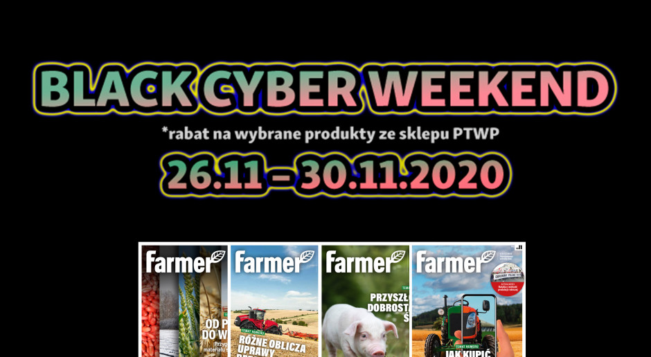 Black Friday - Prenumerata miesięcznika "Farmer" w niższej cenie