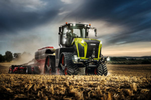 Claas Xerion TS 5000 – gigant na gąsienicach