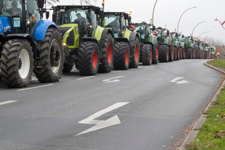 Wielki protest rolników w Brukseli zapowiadany jest na 13-14 grudnia, fot. fotandy/ Shutterstock