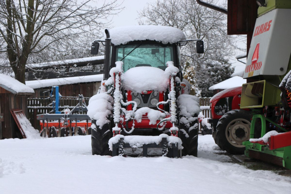 "Zimówki" w traktorach - od kiedy będą obowiązywały nowe przepisy? fot. Tomasz Kuchta