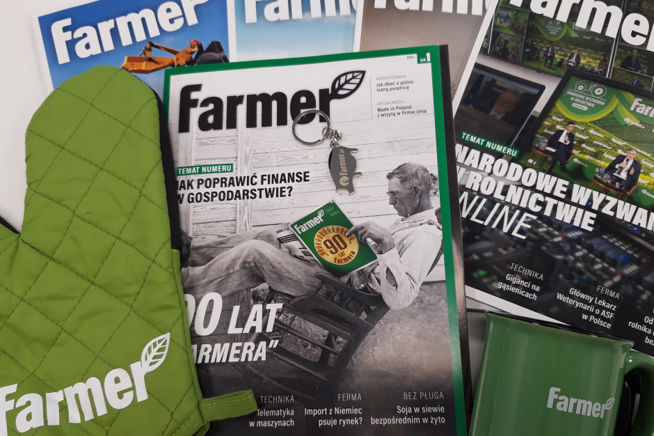 W konkursie "Farmera" można wygrać naszą prenumeratę i redakcyjne gadżety