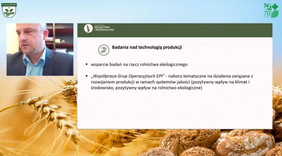 Slajd z konferencji
