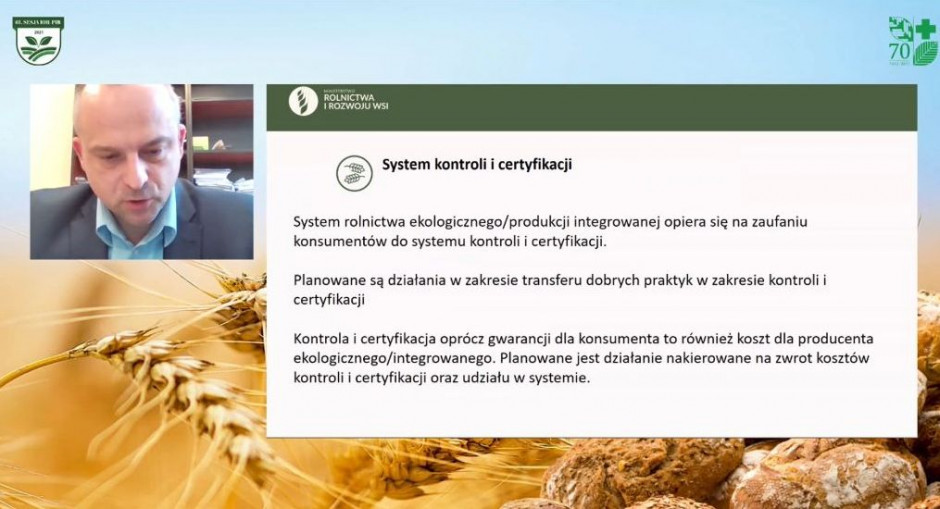 Slajd z konferencji
