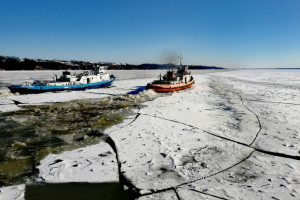 Zachodniopomorskie: Rozpoczęła się akcja lodołamania na Odrze