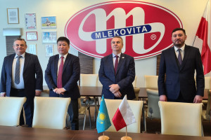Mlekovita umacnia stosunki gospodarcze z Kazachstanem
