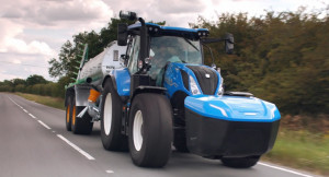 Ciągnik New Holland T6 Methane Power ma trafić do wybranych klientów już w pierwszej połowie roku. Nieco później planowane jest jego wprowadzenie do sprzedaży na stałe. fot. mat. prasowe