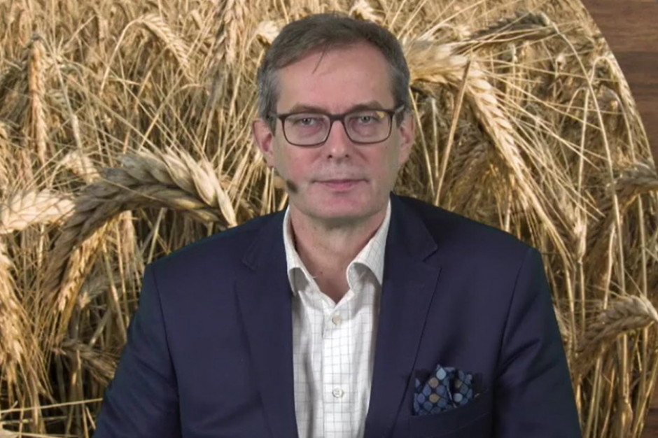Dariusz Szymański, menedżer ds. uprawy zboża z firmy Bayer; Fot. Farmer.pl