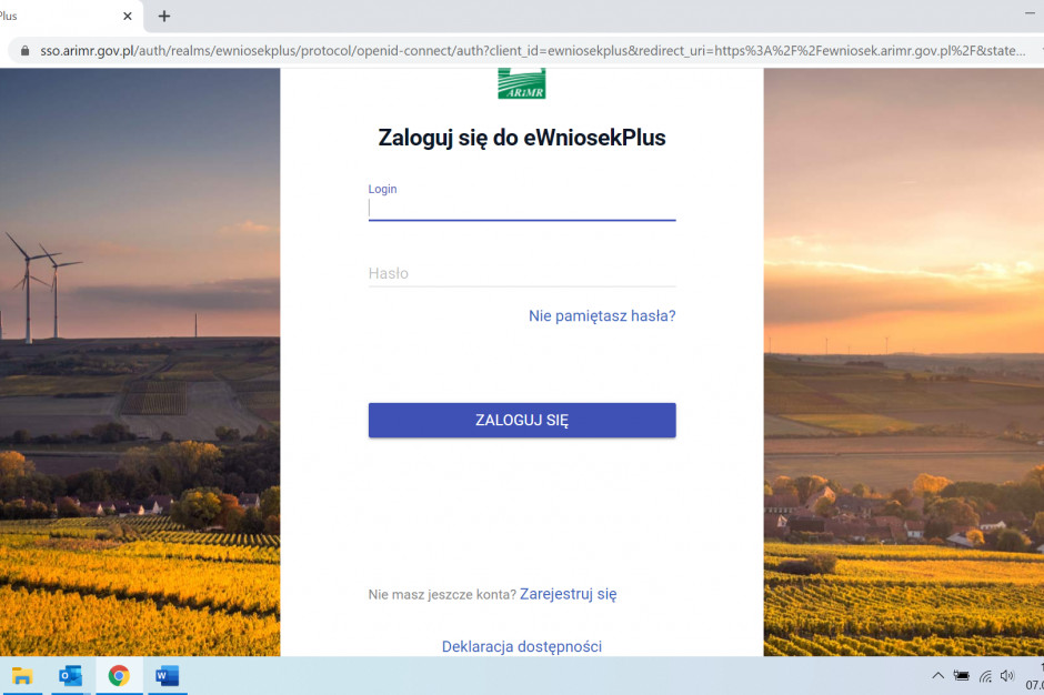 eWniosek Plus - co z wersją mobilną?  fot. farmer.pl