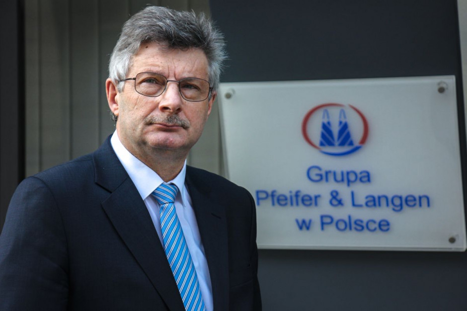 Roman Kubiak, prezes spółki Pfeifer & Langen Polska S.A., fot. P&L Polska