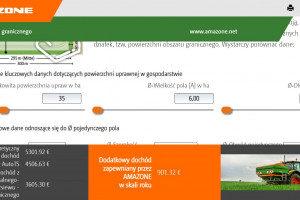 Kalkulator Amazone policzy ile zyskasz na dokładnym siewie granicznym