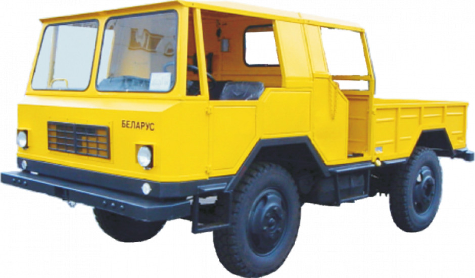 Belarus MGL-363M2 auto do zadań specjalnych napędzane silnikiem z ciągnika. fot. MTZ-Belarus