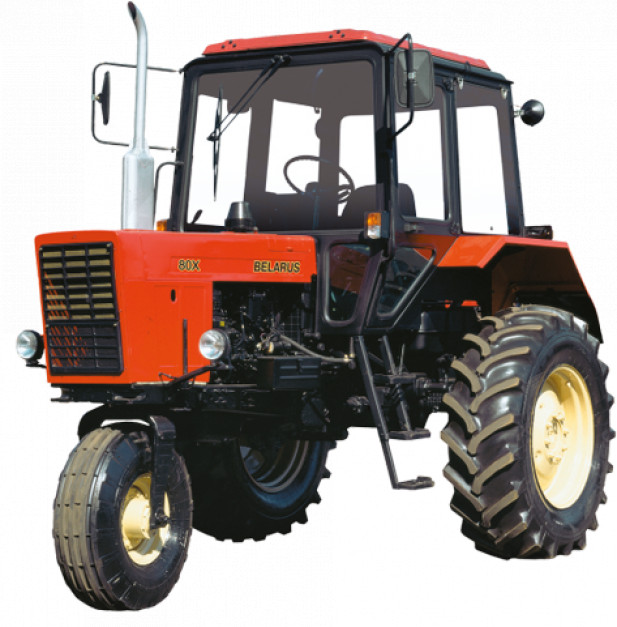 Belarus-80X trójkołowy ciągnik z Mińska fot. MTZ-Belarus