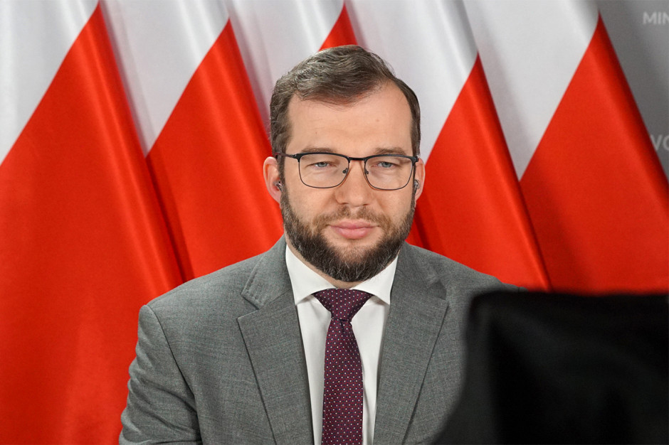 Minister Grzegorz Puda podczas debaty inauguracyjnej (fot. MRiRW)