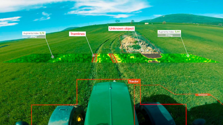 Augmenta wykorzystuje system kamer 4K, który skanuje teren i oblicza zapotrzebowanie na nawozy czy produkty fitosanitarne. fot.Augmenta