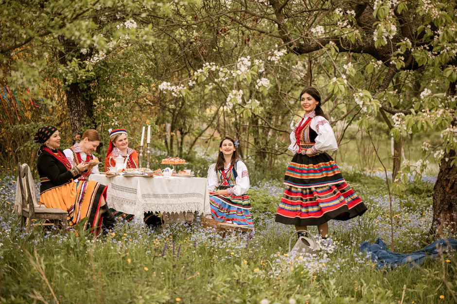 Katarzyna Trzcińska, Aneta Sławek, Dorota Nawłatyna i Aneta Januszek, fot. KGiGKS