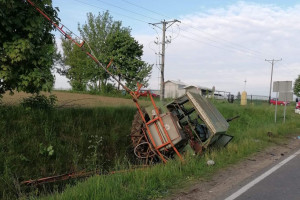 Wypadki z udziałem ciągników – poszkodowani traktorzyści
