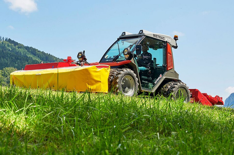 W kolejnej edycji konkursu Tractor of the Year 2022 udział weźmie m.in. ciekawa austriacka konstrukcja Reform Metrac H75 Pro, fot. mat. prasowe