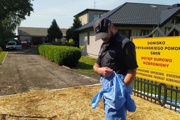 Rolnicy w regionie łódzkim czekają na rozwój wypadków w związku z ASF, Foto: Areszt Śledczy Piotrków Łódzkie walczy z ASF – wszystkie ręce na pokład