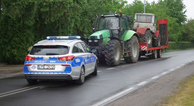 Policjanci odzyskali skradziony ciągnik rolniczy