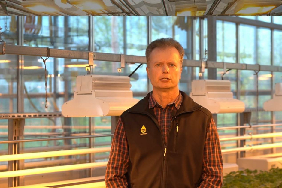 dr Carsten Oertel, hodowca rzepaku Fot. Screen z platformy
