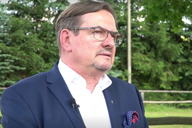 Włodzimierz Skorupski Łódzki WLW o sytuacji w zakresie ASF. fot. PTWP WLW w Łodzi: Szybkie zwalczenie ASF pozwoliło na oszczędne gospodarowanie strefami