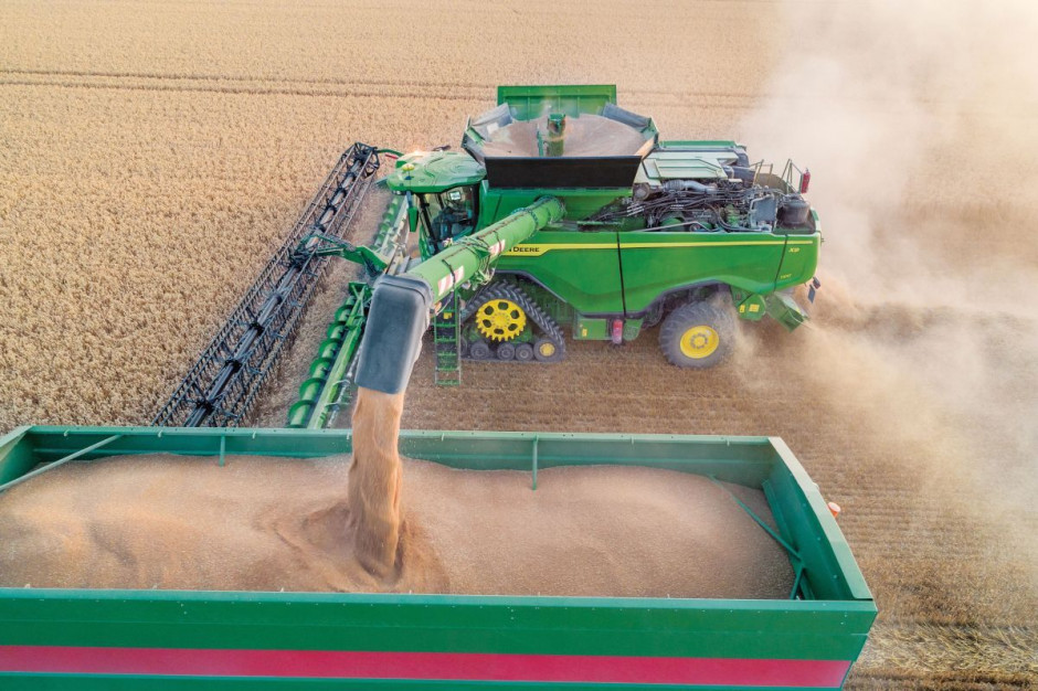 Pierwszy kombajn John Deere z serii X9 jest już w Polsce, fot.JD