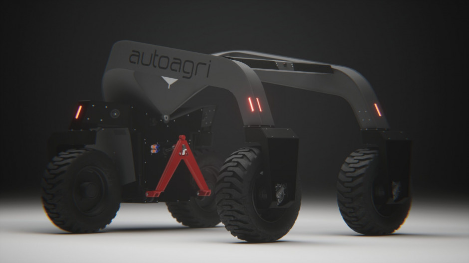Robot Autoagri został wyposażony w klasyczny TUZ kategorii II. Zdjęcie: Autoagri