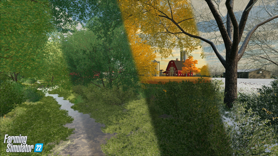 W grze Farming Simulator 22 pojawią się pory roku, które będą miały wpływ na plonowanie roślin. Zdjęcie: Giants Software