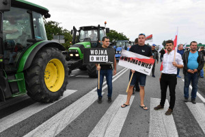 Kołodziejczak podczas blokady dk 12: Sytuacja polskiego rolnictwa jest tragiczna
