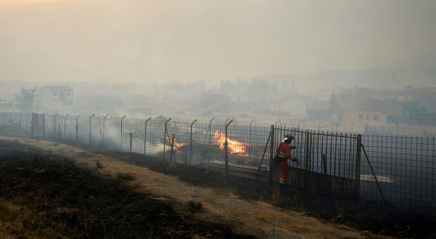 Hiszpania: 30 pożarów lasów, 200 ha spłonęło wskutek niedopałka