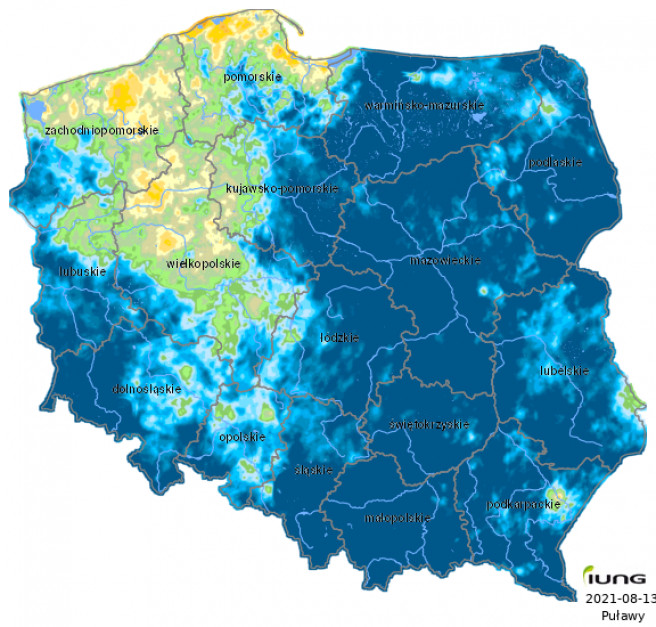 Źródlo: IUNG-PIB w Puławach