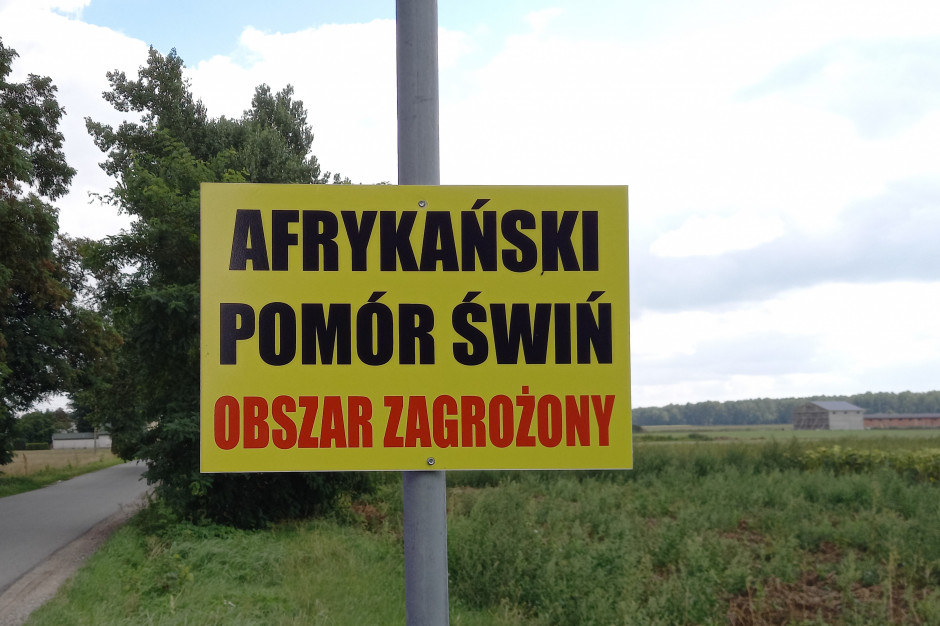 Ognisko potwierdzono w gminie Włoszakowice w powiecie leszczyńskim Fot.PTWP