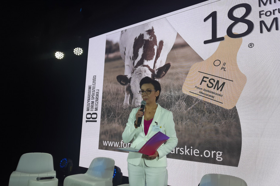 Jak zaznacza Agnieszka Maliszewska, organizatorka 18. FSM, polski sektor mleczarski jest w dobrej kondycji i ma duży potencjał rozwoju, fot. I.D.