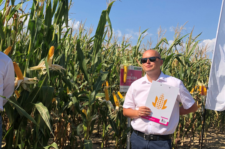 Krzysztof Piłat podkreślił, iż w warunkach zimnej wiosny dużego znaczenia nabierają wyniki cold-testów odmian kukurydzy (fot. JŚ-S).