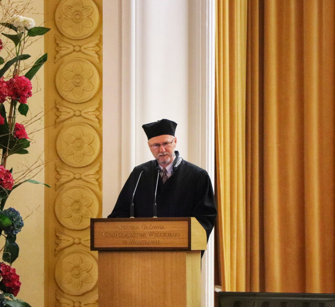 Prof. Jim Mazurkiewicz wygłosił bardzo uniwersalną i inspirującą przemowę fot. Tomasz Kuchta