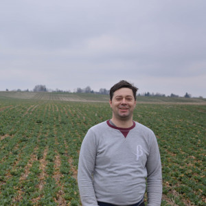 Michał Sawicki, rolnik z województwa lubelskiego,