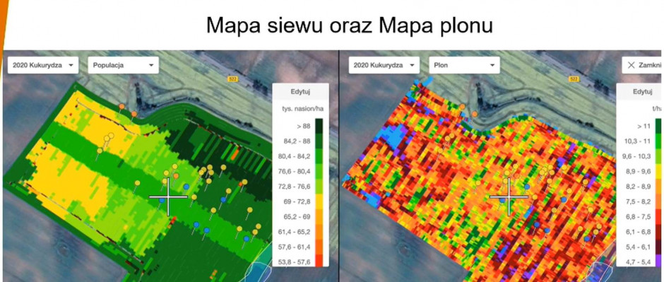 Zmienny siew to większa kontrola optymalizacji plonu Fot. prtscreen
