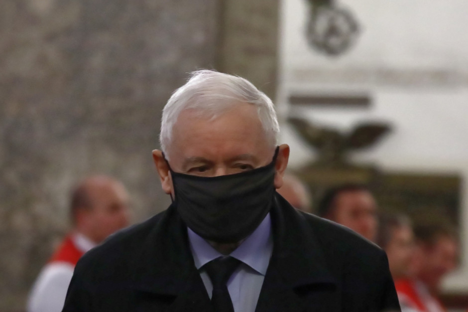 Jarosław Kaczyński, fot. PAP/Tomasz Gzell