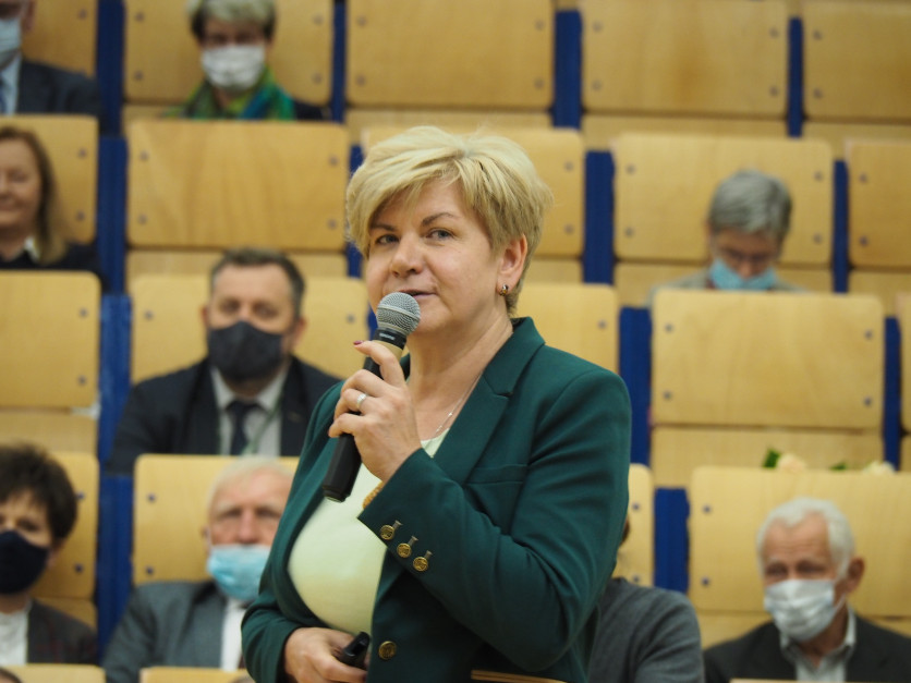 Prof. Justyna Więcek, fot. A.T.